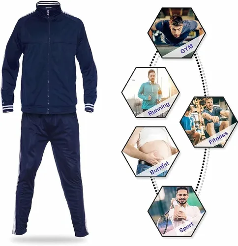 Vista 5 de Conjunto deportivo casual para hombre, conjunto de 2 piezas