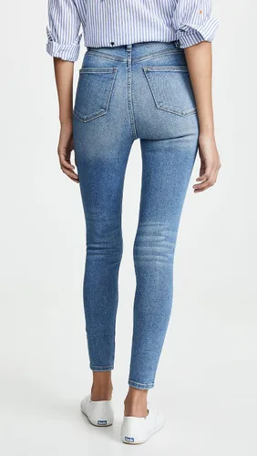 Vista 3 de DL1961 Botines Chrissy Skinny Ultra High Rise Instasculpt para mujer