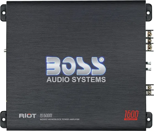 Vista 8 de Boss Din - Sistema de audio individual, 200 vatios 2 canales, Negro