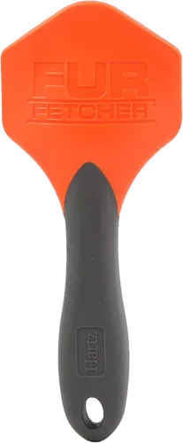 Vista 2 de Hartz Groomer's Best Fur Fetcher De-Shedder - Cepillo para perro, color negro
