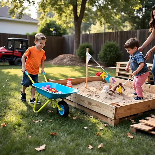 Vista 3 de Juego de herramientas y cubo de jardín para niños, de la marca G & F