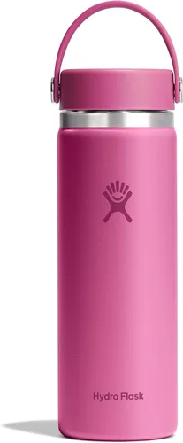 Vista 56 de Hydro Flask Botella de agua – Acero inoxidable aislado – Tapa flexible de boca ancha, antiderrames, a prueba de fugas y recargable en agave de 20