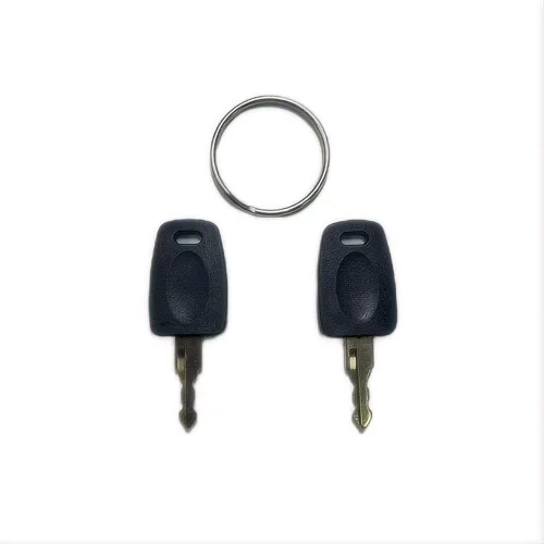 Vista 2 de TSA - Llaves maestras de bloqueo con llavero, paquete de 2, compatibles con cerraduras TSA002 TSA007, color negro