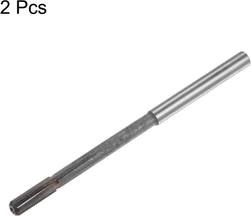 Vista 3 de HARFINGTON 2 uds. Escariadores de sujeción de 0.197 in H7 C1/K30 punta de carburo de precisión flautas rectas de precisión máquina de torno