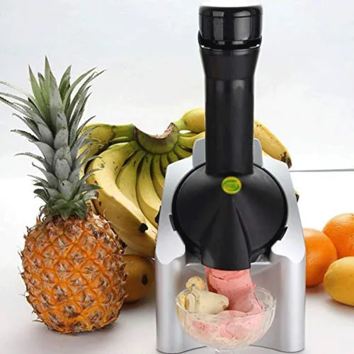 Vista 5 de Home Manual Juicer Mini Fruit Juice Ice Cream Machine, Easy to Operate, One-Click Control Yogurt Machine