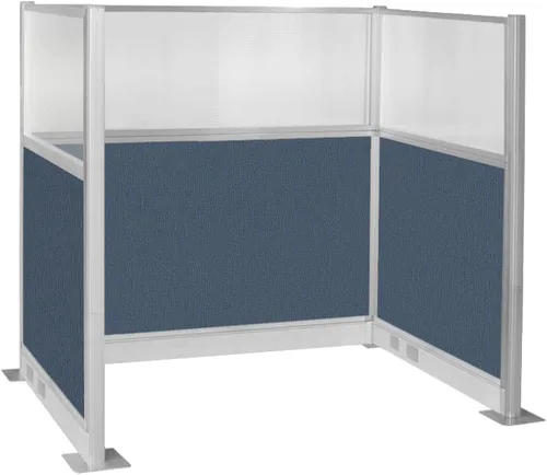 Vista 14 de Versare Cubículo eléctrico de panel silencioso preconfigurado Paredes divisoras de estación de trabajo Paneles de privacidad para cubículos Gris