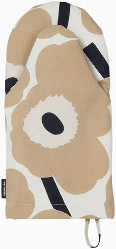 Vista 14 de MARIMEKKO Pieni Unikko Oven Mitt with Hanging Loop – Refine Your Kitchen Décor with Our Floral Oven Mitts — Kitchen Mitts for Oven (12 in x 6 in)