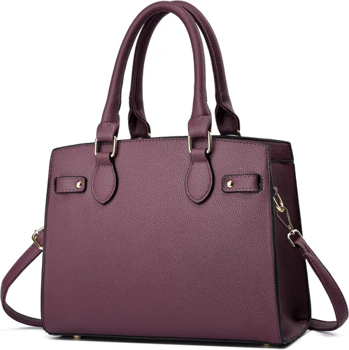 Vista 12 de Carteras y bolsos para mujer, bolso de mano de moda con asa superior