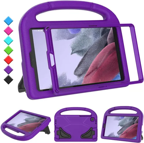 Vista 9 de Funda para niños para tablet Samsung Galaxy Tab A7 Lite de 8.7", protector de pantalla integrado, funda protectora con mango y soporte a prueba