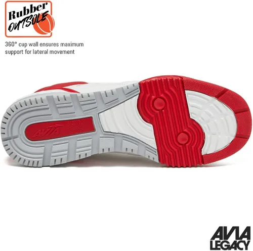 Vista 5 de Avia 855 - Tenis de baloncesto para hombre, tenis retro para interiores o exteriores, calle o cancha, tallas 7 a 15