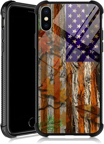 Vista 19 de DJSOK Funda compatible con iPhone XR, diseño con patrón de parachoques trasero, esquinas reforzadas antiarañazos, caver de TPU suave, fundas