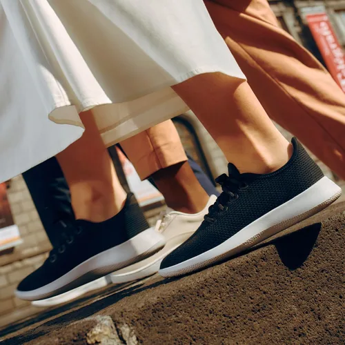 Vista 7 de Zapatos deportivos para mujer Tree Runners, lavables a máquina, hechos con materiales naturales