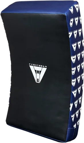 Vista 4 de TMA Kick Shield Muay Thai Kickboxing, Mitones de boxeo, 60CM Almohadilla de cuerpo grande curvada para patadas llamativas, entrenamiento de boxeo