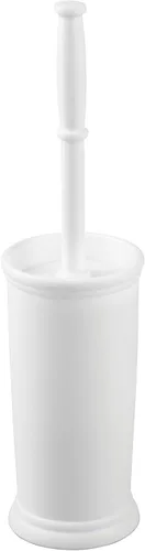 Vista 15 de mDesign Cepillo de Inodoro y Soporte - Cepillo de Baño Cubierto - Limpiador de Inodoro en Pie en Soporte Moderno - Cepillo de Limpieza Profunda