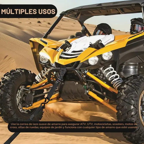 Vista 7 de Nilight Soft Loop - Correas de amarre de motocicleta de 1.7 x 17 pulgadas, resistentes, 12,000 libras, resistencia máxima a la rotura para asegurar
