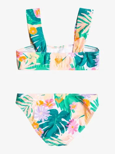Vista 2 de Roxy Conjunto de traje de baño bralette de Paradisiac Island para niña