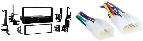 Vista 3 de Metra Electronics 99-8206 Kit de instalación DIN individual para Toyota Highlander/4 Runner 2001-2007