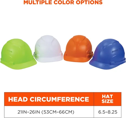 Vista 6 de Ergodyne Skullerz 8966 - Casco ligero estilo gorra con ventilación ajustable, tipo 1, clase C