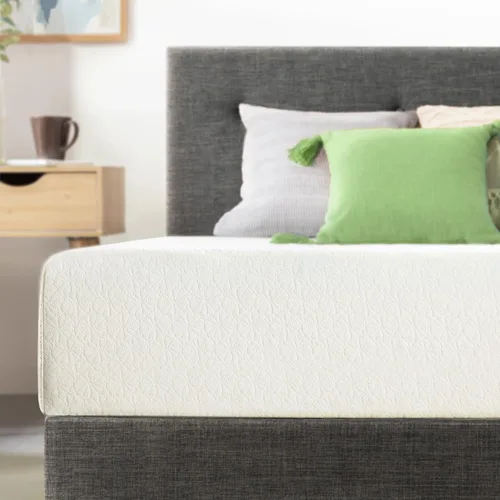Vista 13 de Best Price Colchón de Espuma Viscoelástica de Té Verde para Niños y Adultos, Firmeza Media, Tamaño Completo de 5 Pulgadas, Bed-in-A-Box