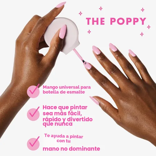 Vista 5 de Olive & June Juego de Esmaltes de Gel Más Vendidos Se Necesita Lámpara de Uñas LED UV Incluye 6 Tonos