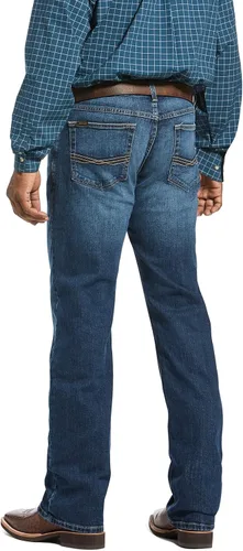 Vista 2 de ARIAT M4 - Jeans de corte bajo para botas Jeans de ajuste relajado para hombre