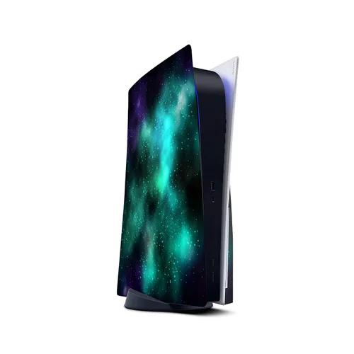 Vista 4 de PS5 Galaxy Skin for PlayStation 5 Console and 2 Controllers, MILKY WAY skin Vinyl 3M Decal Stickers Full wrap Cover (Disk Edition)
