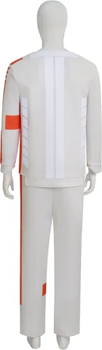 Vista 4 de Andor - Disfraz de prisionero One Way Out para adultos, uniforme de cosplay de Kino Loy, traje de Halloween