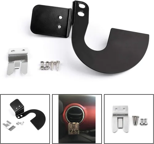 Vista 4 de 75WXST CB Soporte de micrófono de radio Pasajero Barra de agarre para Jeep Wrangler JL 2018+