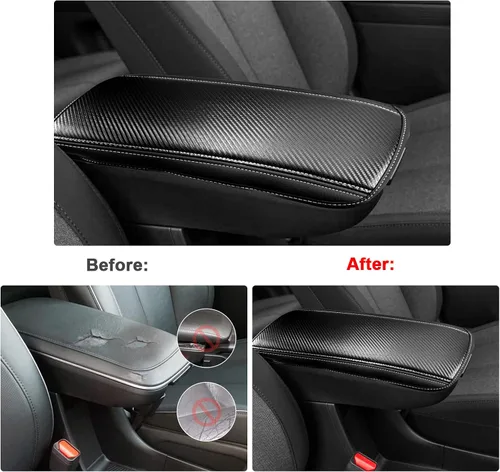 Vista 2 de SXCY Funda para reposabrazos Ioniq 5 2022-2025 2026 para Hyundai Ioniq 5 2023 2024 2025 2026 Accesorios Cubierta de consola central para 2025 2026