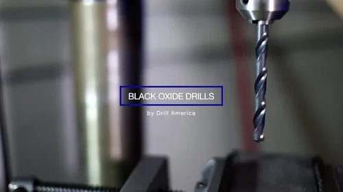 Vista 11 de Drill America Broca de óxido negro de acero de alta velocidad #1 (paquete de 12), serie D/an