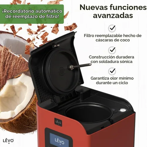 Vista 4 de LEVO II+ - Máquina de infusión de aceite de hierbas y tecnología de filtro - Extractor botánico, secadora de hierbas, descarboxilador e infusor