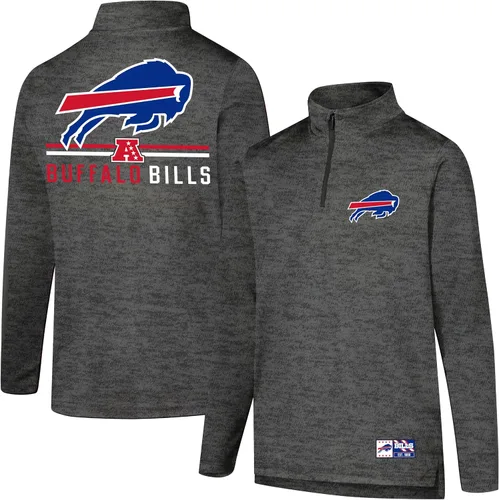 Vista 35 de Ultra Game - Camiseta juvenil NFL oficial con cremallera de un cuarto y manga larga súper suave