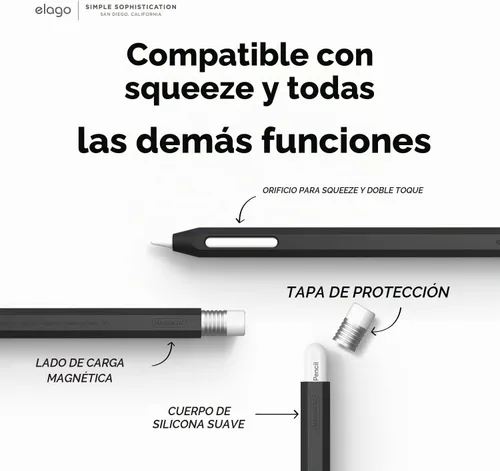 Vista 6 de elago - Funda para Apple Pencil Pro y Apple Pencil de 2ª