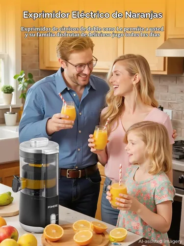 Vista 9 de Exprimidor eléctrico de cítricos FOHERE para naranja y limón