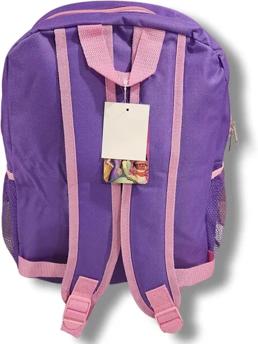 Vista 7 de Ruz Princess Tiana - Mochila de 16 pulgadas con lonchera desmontable para niña