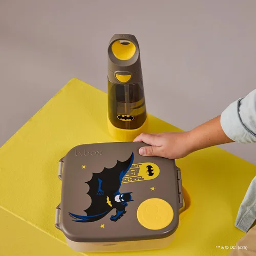 Vista 8 de Bbox - Lonchera Bento Jumbo Batman Lonchera para niños y adultos, 4 compartimentos, a prueba de fugas, apta para lavavajillas, sin BPA, sin PFAS