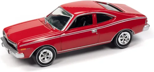 Vista 2 de 1974 AMC Hornet Red 007 The Man with The Golden Gun 1974 Película Cultura Pop 2022 Release 4 1/64 Modelo de automóvil fundido a presión por Johnny
