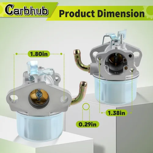 Vista 5 de Carbhub 591299 698810 Carburador Compatible con 591299 798650 698474 791991 790182 698857 698478 694174 690046 693751 Carburador para cortacésped