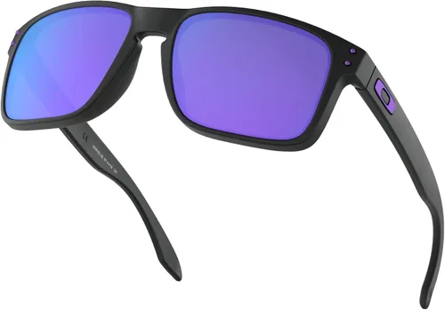 Vista 5 de Oakley Holbrook - Gafas de sol color negro mate con lente violeta