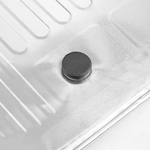 Vista 3 de Hemoton (47.2 * 19.7 in) Protector de protección antisalpicaduras de aceite Barrera de aceite antiadherente Protector de aceite de aluminio