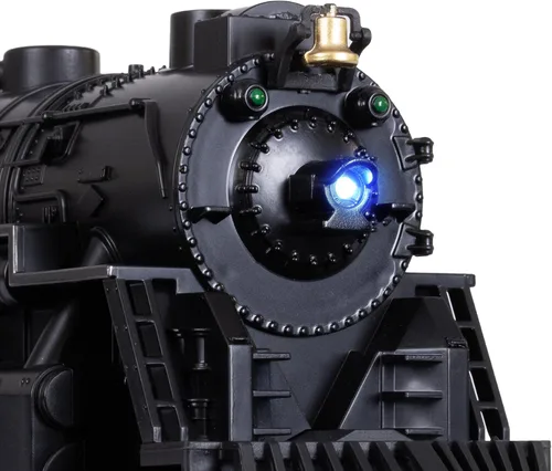 Vista 9 de Lionel El Expreso Polar Juego de Tren Batería Escala O con Control Remoto, Locomotora, Vagones de Tren y Pista con Sonidos Auténticos de Tren, Luces