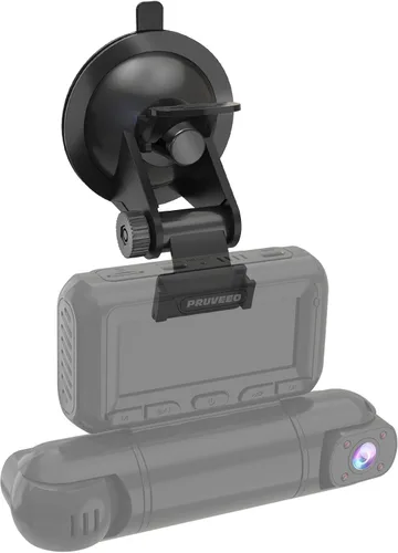 Vista 2 de PRUVEEO Soporte de ventosa D90-4CH D88-4CH D80-4CH 4CH 4 canales Dash Cam