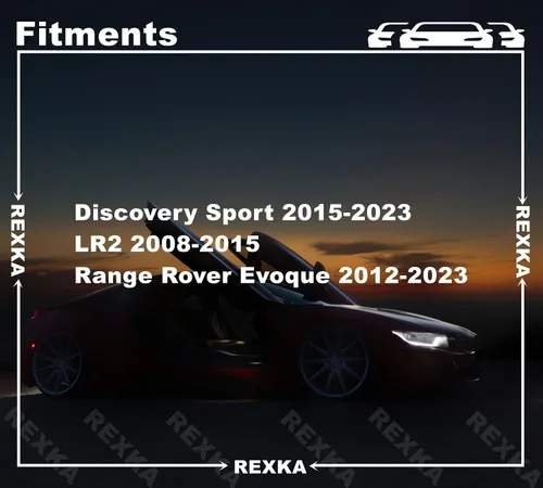 Vista 4 de Rexka 10 unids Wheelhouse Liner Bumper Cover Splash Shield Tornillo para Land Rover Discovery Sport Range Rover Evoque LR2