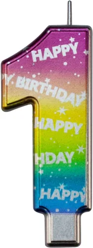 Vista 44 de DERVENTA Vela Grande de Cumpleaños Número 3D Verde Luminoso de 3.7 Pulgadas Celebración de Fiesta Aniversario Decoración Adorno para Pastel 1 Pieza