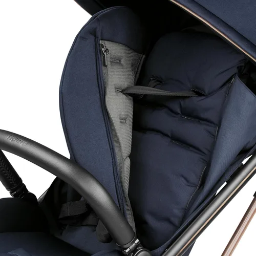 Vista 7 de Peg Perego Selfie Plus - Cochecito ligero y compacto, color azul brillante (azul y cobre)