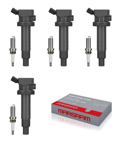 Vista 18 de Marsram Paquete de bobinas de encendido UF549 para 2007 2008 2009 2010 2011 2012 Nissan Altima Versa Sentra Cube NV200 Rogue 2013 2014 2015 Infiniti