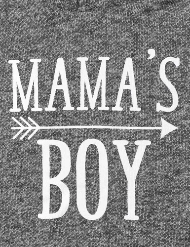 Vista 3 de Ropa de bebé niño, estampado de letras de manga larga mameluco ropa de bebé para niño