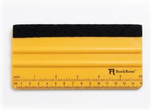 Vista 9 de RockRose Escobilla de ala negra con borde de fieltro, herramienta profesional de envoltura de vinilo sin arañazos para tinte de ventana