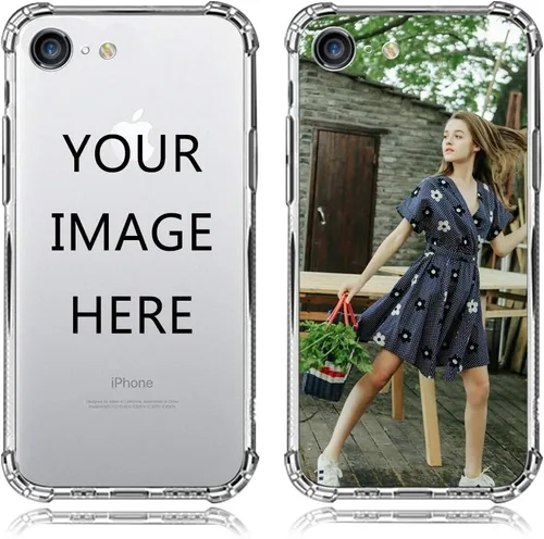 Vista 16 de Funda de teléfono con foto personalizada para iPhone 14 de 6.1 pulgadas, funda de TPU suave personalizada con absorción de golpes para iPhone 14