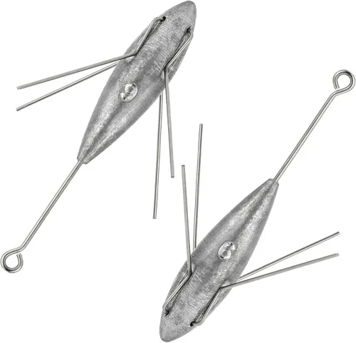 Vista 8 de Dr.Fish Sputnik Sinker Spider Sinker 2oz-10oz Surf Pesca Peso Pirámide Agua Salada Playa Casting Pesca Mar